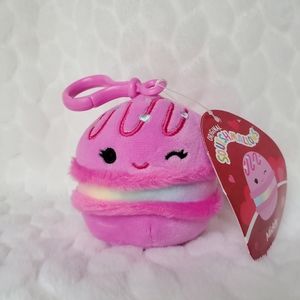 Middy the Pink Macaron Squishmallows Valentines Day BNWT Clip